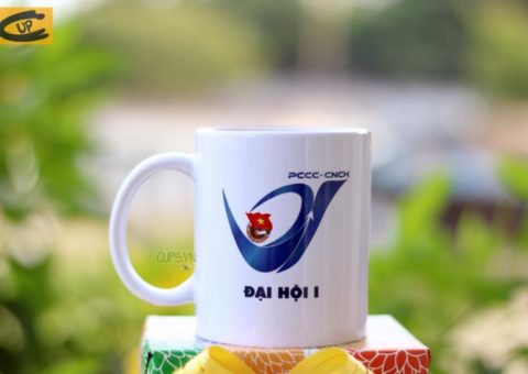 Printed ceramic mug to be gift for Congress memories, events