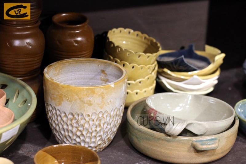 Ly gốm Handmade - sản phẩm có sẵn tại Vinacup