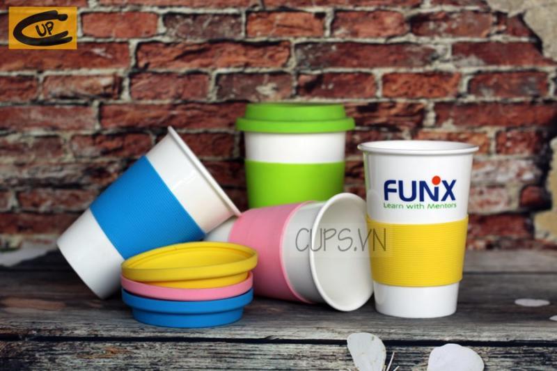 SILICONE BAND CERAMIC CUP have multi colors - present the active of youth