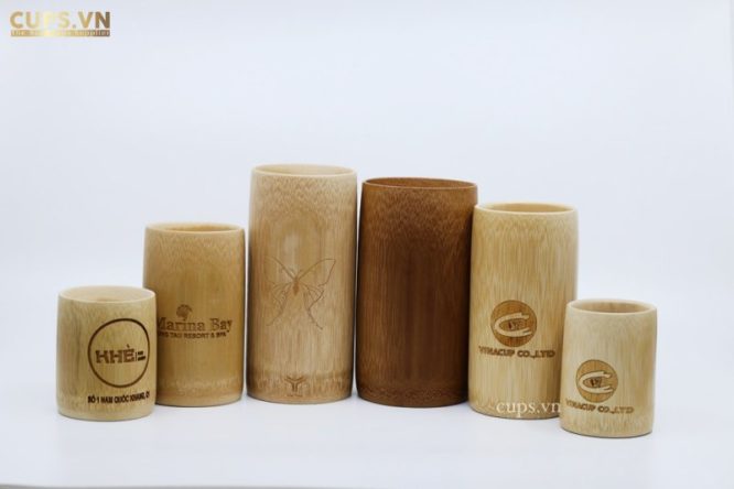 Natural Bamboo Cups - HALIGREEN VIETNAM made in Vietnam