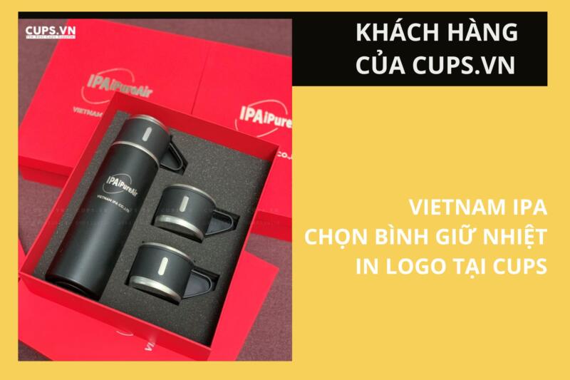 Bình giữ nhiệt cao cấp CUPS.VN - Giải pháp quà tặng hoàn hảo cho VIETNAM IPA