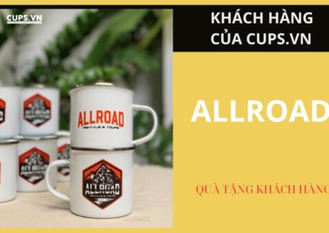 Cốc bằng sắt in logo Allroad