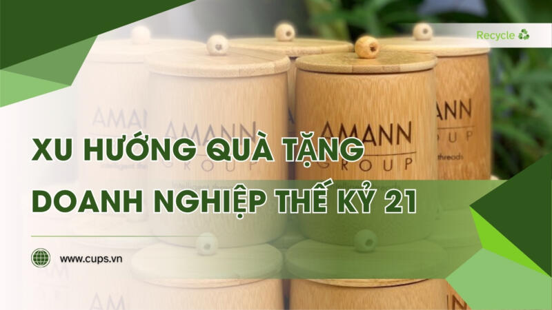 Quà Tặng Ly Tre Khắc Logo – Xu Hướng Quà Tặng Xanh Cho Doanh Nghiệp Dẫn Đầu Thế Kỷ 21