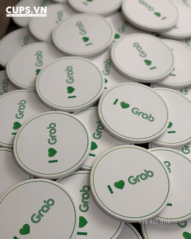 GRAB – Lót ly gốm sứ cho không gian văn phòng chuyên nghiệp