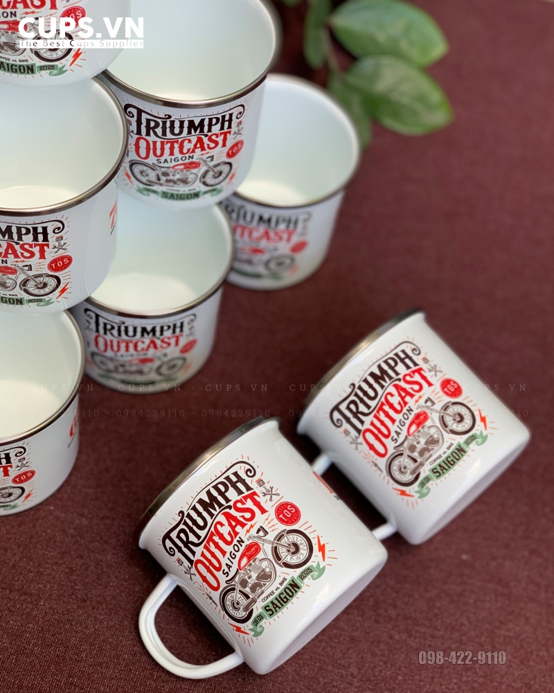 Ly sắt tráng men có độ bền cao