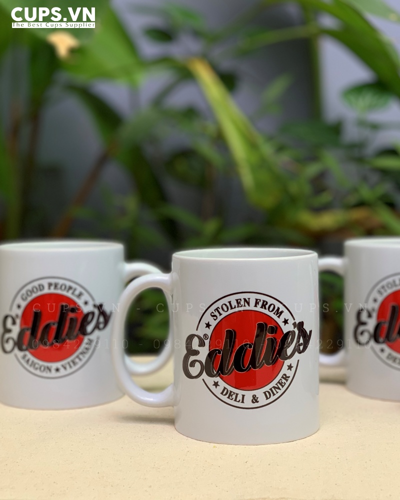 Ly sứ thương hiệu cho nhà hàng