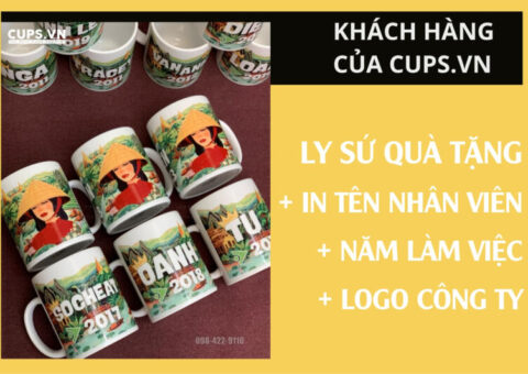 Personalized ceramic mugs as corporate gifts for employees – a meaningful way to build connection and company culture.