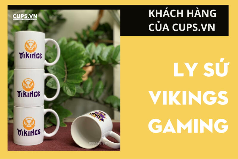 Vikings Gaming và lựa chọn Ly Sứ Thái cho thương hiệu