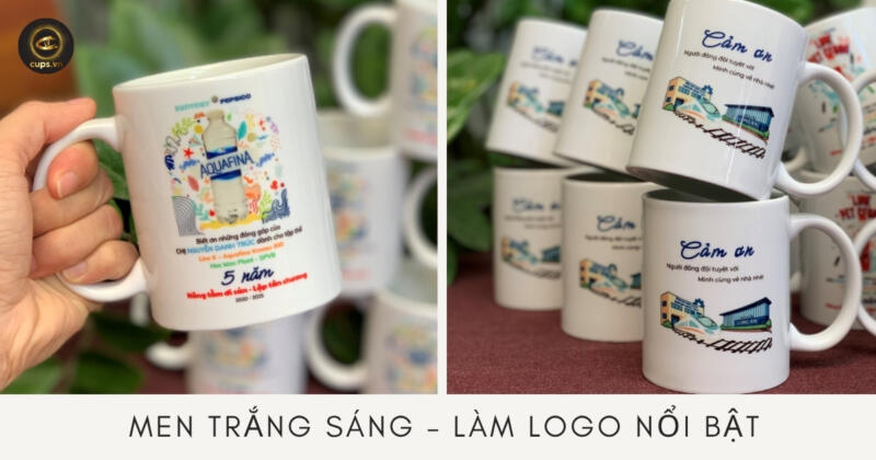 Sản Xuất Ly Sứ Quà Tặng – In Logo Theo Yêu Cầu, Giá Xưởng
