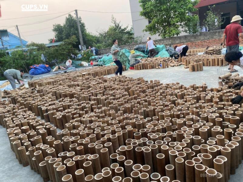 Cups.vn is one of Vietnam's leading bamboo cup manufacturers